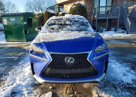 2015 Lexus Nx 200T z USA, uszkodzony, nr VIN JTJYARBZ7F2000149